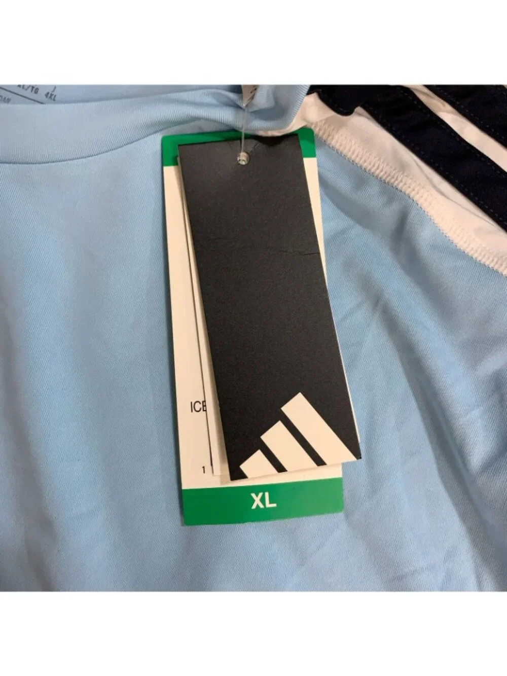NWT Adidas   Men's XL Active T Shirt Blue
